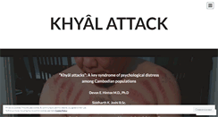 Desktop Screenshot of khyalattack.com